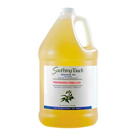 Fabrication Enterprises Soothing Touch Fragrance Free Lite Oil, 1 Gallon 13-3225
